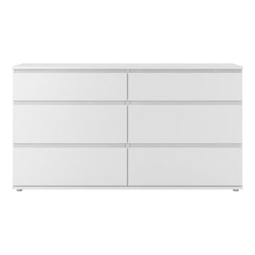 Comodă albă joasă 153x84 cm Nova – Tvilum