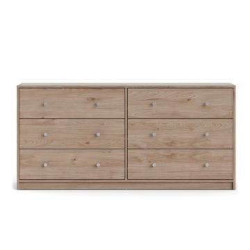 Comodă în culoare naturală 143x68x32 cm May – Tvilum