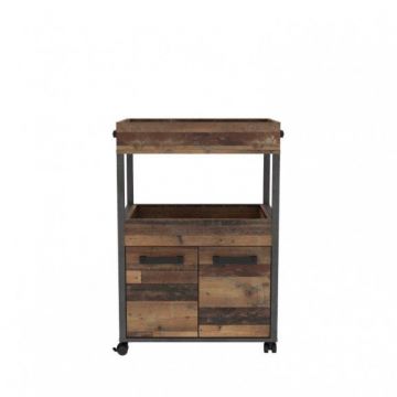 Comoda Home Bar 1 Pe Role, 60 x 88.5 x 40 Cm