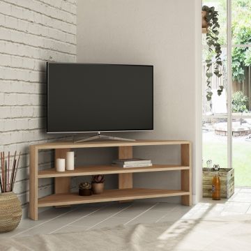 Comoda TV, Homitis, Thales Corner - Oak, 36x114x45 cm