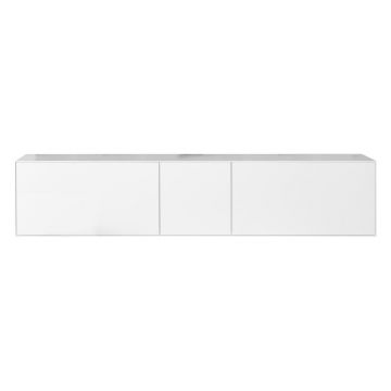 Masă TV albă 225,8x49,2 cm Edge by Hammel - Hammel Furniture