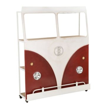 Bar Desk Van, Mauro Ferretti, 138x40x174 cm, fier/lemn