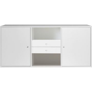 Comodă joasă albă 133x61 cm Mistral - Hammel Furniture