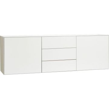 Comodă joasă albă 180x59 cm Edge by Hammel - Hammel Furniture