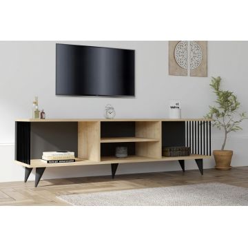 Comoda TV, Asse Home, Josef, 160x48.6x40 cm, Maro
