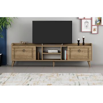 Comoda TV, Coraline, Rudy v2, 180x55x35 cm, Maro