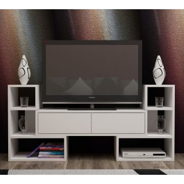 Comoda TV, Decorotika, Sharp, 180x62x29.5 cm, Alb