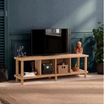 Comoda TV, Dora, Neo 140, 140x43.7x35 cm, Maro