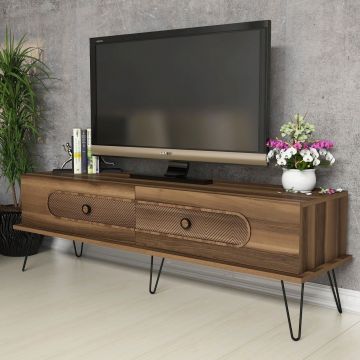 Comoda TV, Hommy Craft, Ekol, 145x45x40 cm, Maro