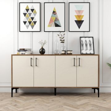 Consola, Hommy Craft, Kiev 160, 160x78x35 cm, Maro/Crem