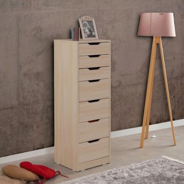 Dulap, Comforty, Flow, 44x130x40 cm, Stejar
