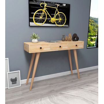 Bufet, Woodface, Rolls, 110x90x30 cm, Lemn, Natural