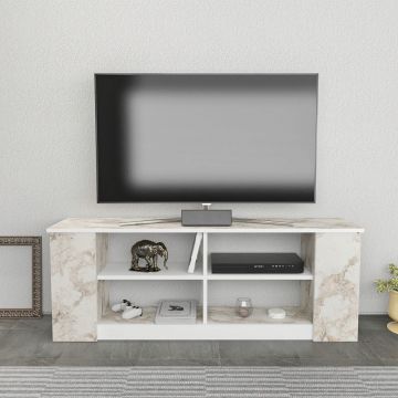 Comoda TV, Retricy, Space, 140x35x51.8 cm, PAL, Alb