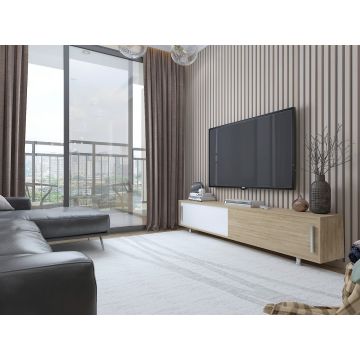 Comoda TV, Zena Home, Nehi, PAL, Stejar / Alb