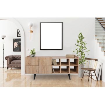 Consola, Mod Design, Both, 150x42x71 cm, Stejar