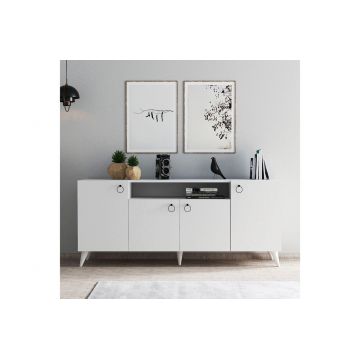 Consola, Tanmob, KSL0201, 180x79.3x44.5 cm, PAL , Alb
