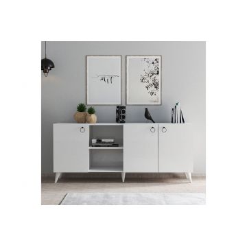 Consola, Tanmob, KSL0301, 180x79.3x44.5 cm, PAL , Alb