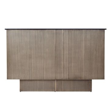 Bufet inferior Virat, Bizzotto, 160x40x100 cm, lemn de mango/alama antichizata