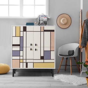 Comoda Multilux Multi Purpose Cabinet, 95 x 111 x 36 cm