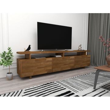 COMODA TV Verona - Walnut, Nuc, 30x52x174 cm