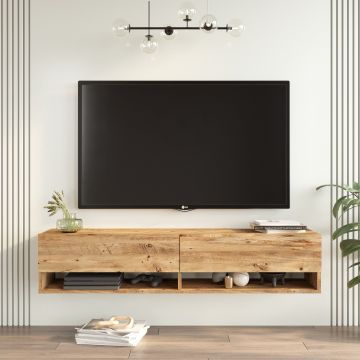 COMODA TV AR12-CA, Stejar, 140x29.1x31.6 cm