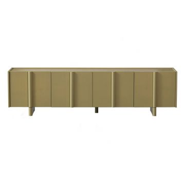 Comodă TV kaki din lemn de pin 200x53x46 cm Basu – WOOOD