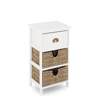 Comoda Sierra, Bizzotto, 26 x 32 x 62 cm, lemn de paulownia