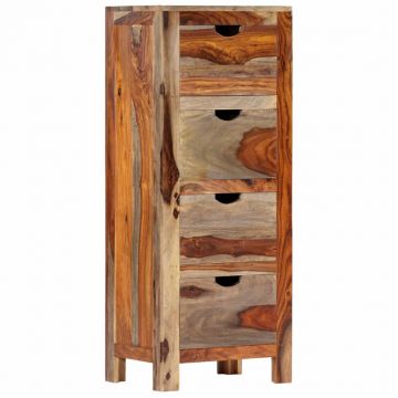 Dulap cu sertar 40 x 30 x 100 cm lemn masiv de sheesham