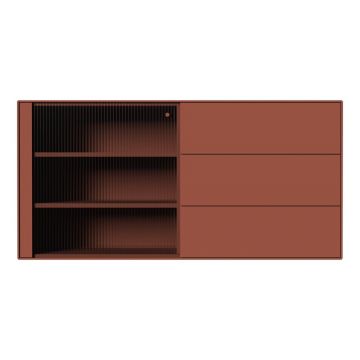 Comodă cărămizie suspendată 120x59 cm Edge by Hammel – Hammel Furniture
