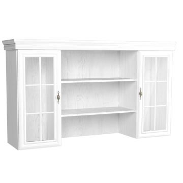 Vitrina living suspendata VMN5 Alb Antichizat