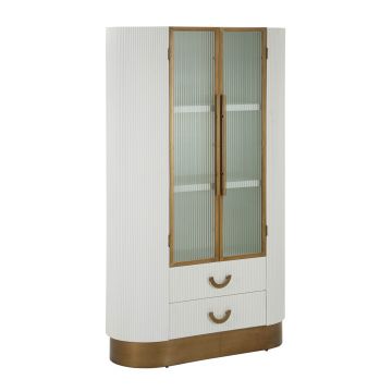 Bufet / Vitrina Tolosa Display, Mauro Ferretti, 85x40x160 cm, MDF/fier, multicolor