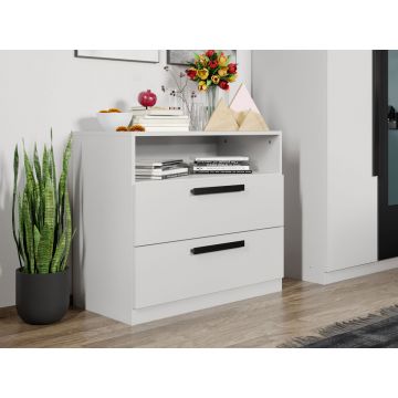 Comoda Alba cu sertare C01