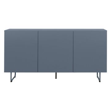 Comodă albastră-gri joasă 164x83 cm Parma – Tenzo