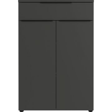 Comodă gri antracit înaltă 81x120 cm Mailand – Germania
