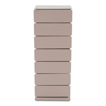 Comodă gri-bej din metal 37x98,5 cm Joey – Spinder Design
