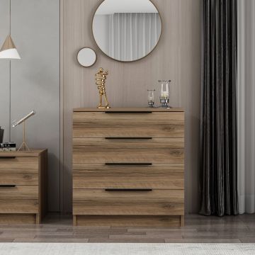 Comoda Kale Plus - 7913, Nuc, 73x42x77 cm