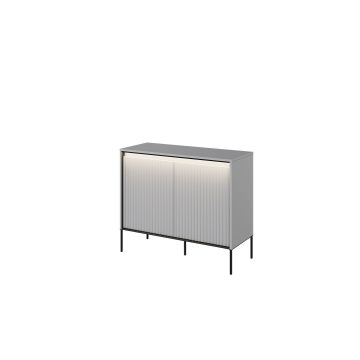 COMODA TREND TR-02 2D, 89x40x83 CM, GRI