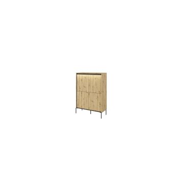 COMODA TREND TR-03 4D, 98x40x140 CM, STEJAR ARTISAN