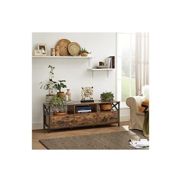 Comoda TV, Vasagle, 40 x 147 x 50 cm, LTV301B01, Maro Rustic