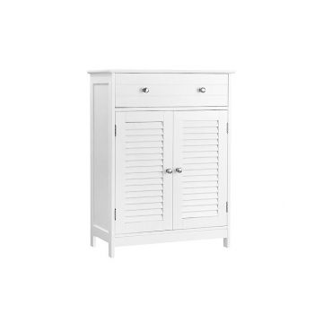 Comoda, Vasagle, BBC51WT, Alb, 60 x 30 x 80 cm