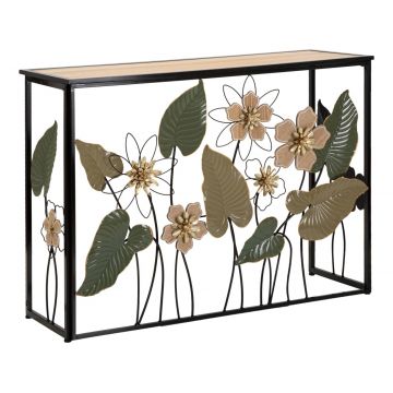 Consola Spring, Mauro Ferretti,  108 x 36.8 x 80 cm, fier/MDF, multicolor