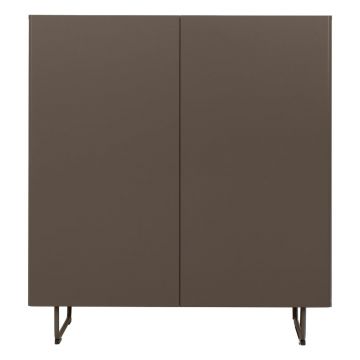 Dulap bej 120x131 cm Parma – Tenzo