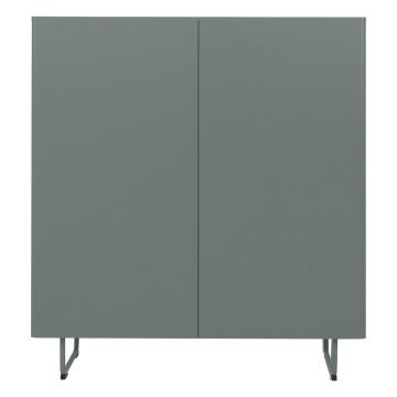Dulap verde-gri 120x131 cm Parma – Tenzo