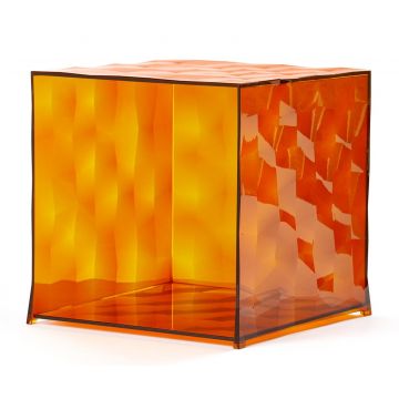 Etajera modulara Kartell Optic design Patrick Jouin 40x40x41cm maro