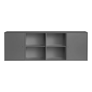 Comodă gri antracit joasă suspendată 176x61 cm Mistral – Hammel Furniture
