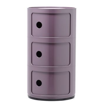 Comoda modulara Kartell Componibili 3 design Anna Castelli Ferrieri mov