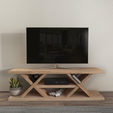 Comoda Tv  Bajic, Stejar, 136 X 42 X 37 Cm