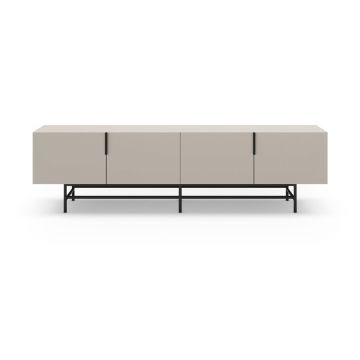 Comodă TV crem 200x63,5 cm Eldia – Marckeric