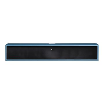 Comodă TV neagră/albastră 133x22 cm Mistral – Hammel Furniture