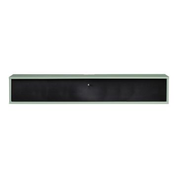 Comodă TV verde-deschis/neagră 133x22 cm Mistral – Hammel Furniture